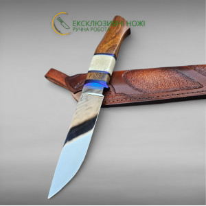 СКАНДИНАВ ІІ авторський ніж ручної роботи GRYFON KNIVES, сталь CPM S90V, 64 HRC